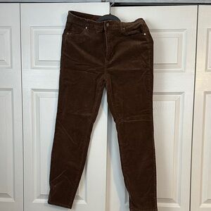 Well Worn Tan Corduroy Trousers